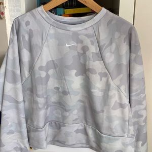 Nike women’s camo sweater
